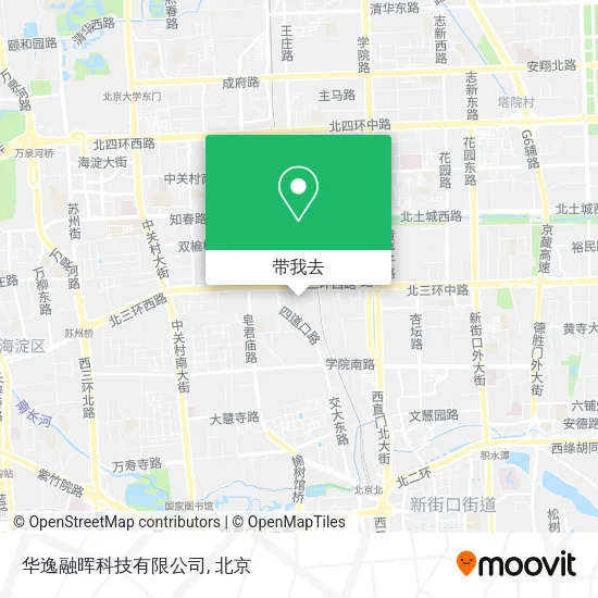 华逸融晖科技有限公司地图