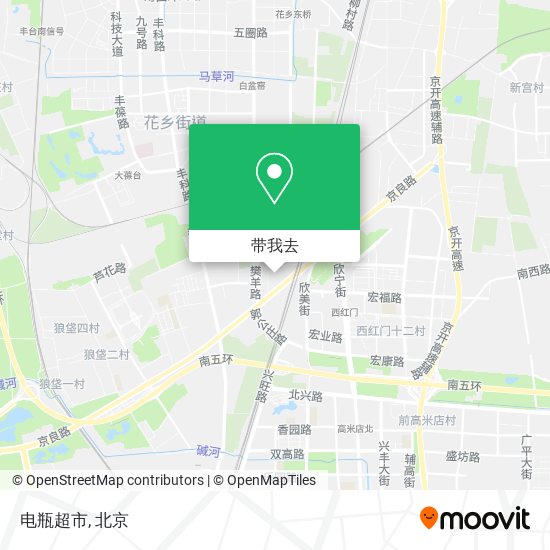 电瓶超市地图