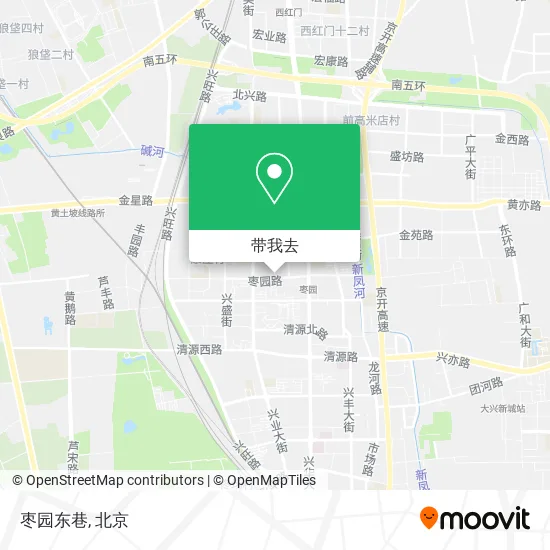 枣园东巷地图