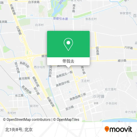 北1街8号地图
