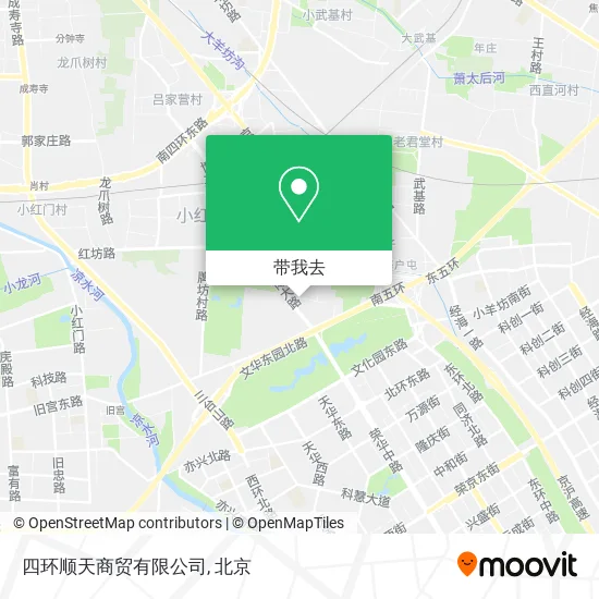四环顺天商贸有限公司地图