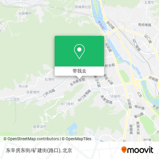 东辛房东街/矿建街(路口)地图