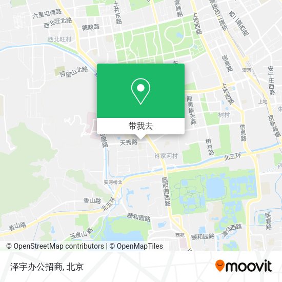泽宇办公招商地图