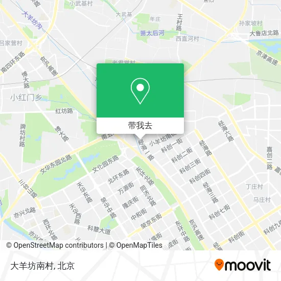 大羊坊南村地图