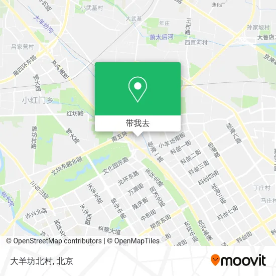 大羊坊北村地图