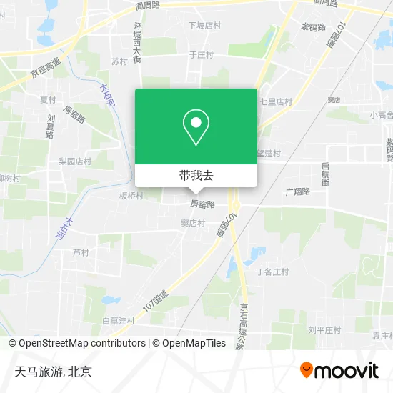 天马旅游地图