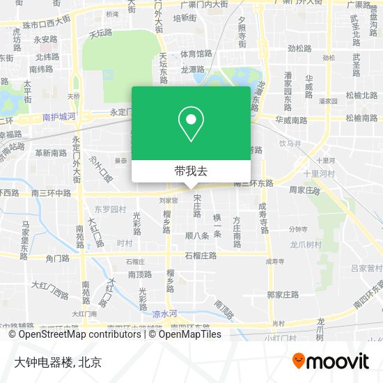 大钟电器楼地图