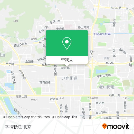 幸福彩虹地图