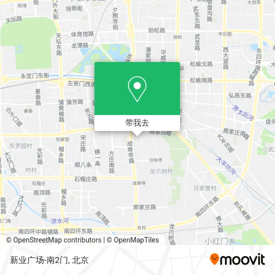新业广场-南2门地图
