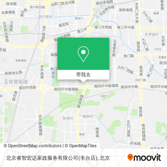 北京睿智宏达家政服务有限公司(丰台店)地图