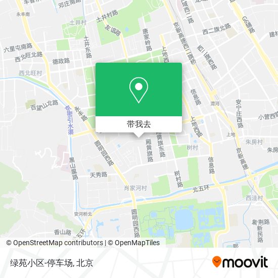 绿苑小区-停车场地图