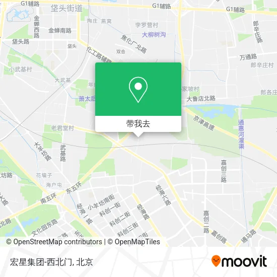 宏星集团-西北门地图