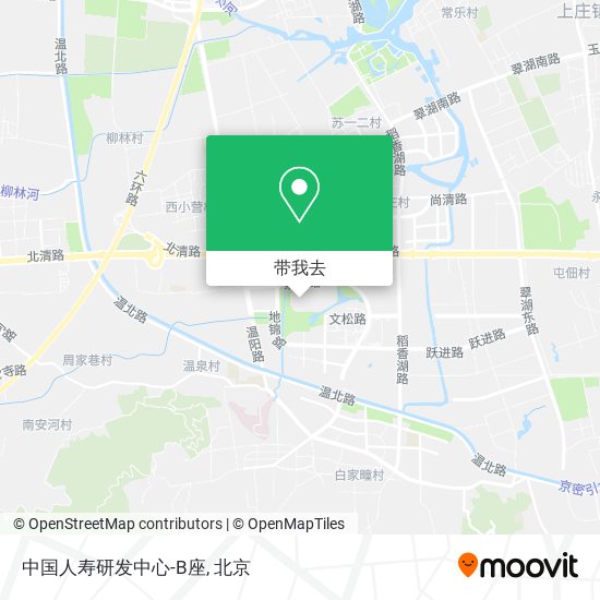 中国人寿研发中心-B座地图
