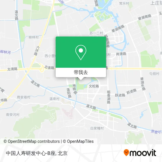 中国人寿研发中心-B座地图