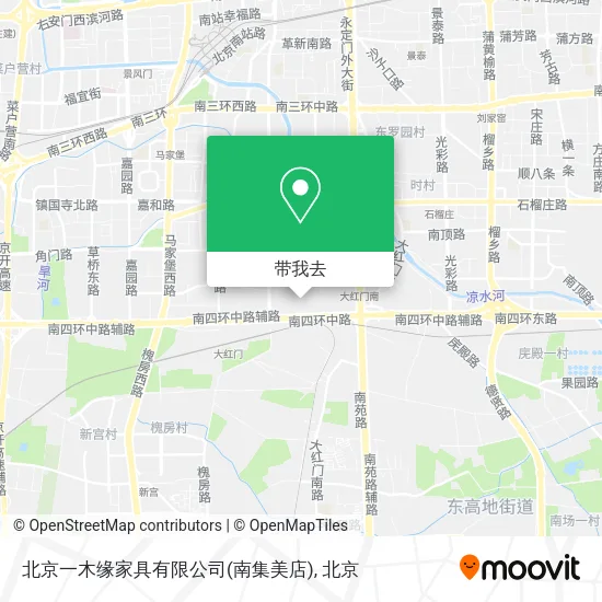 北京一木缘家具有限公司(南集美店)地图