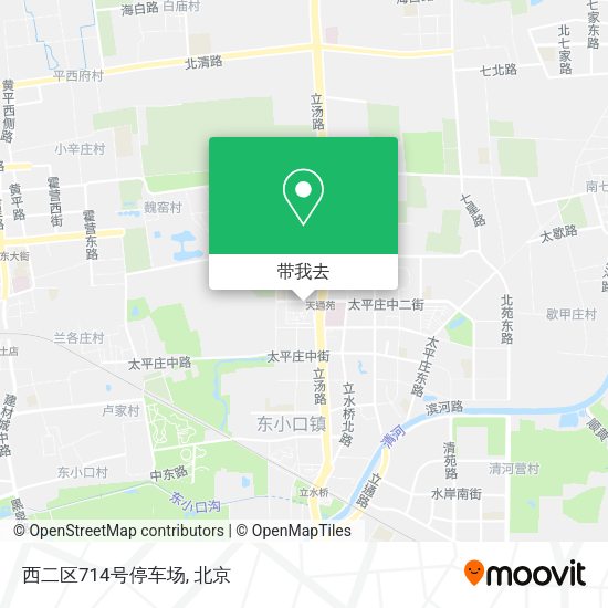 西二区714号停车场地图