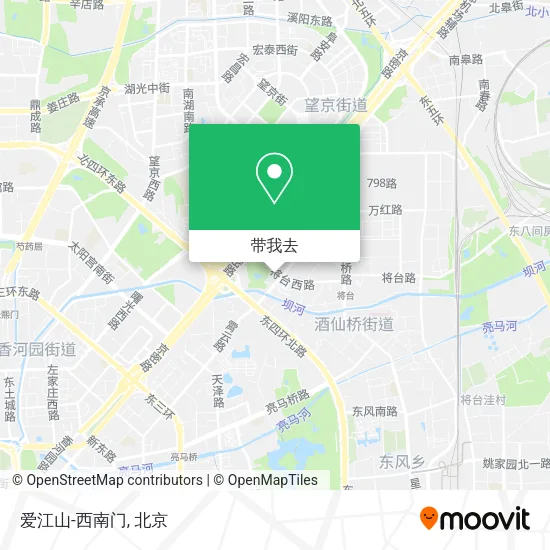 爱江山-西南门地图