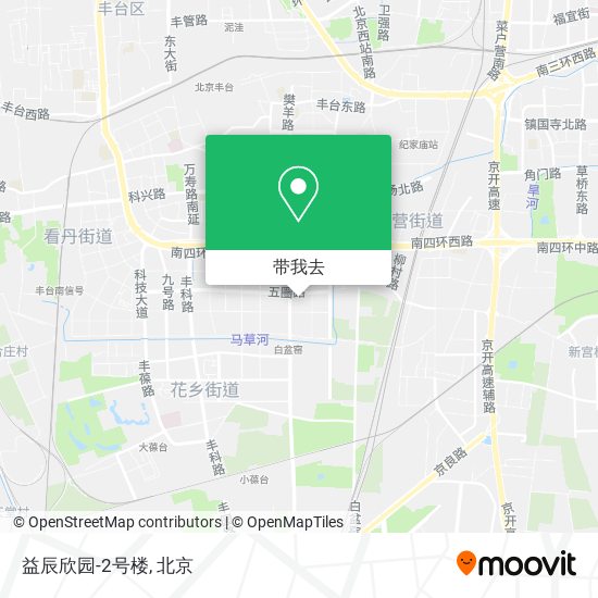 益辰欣园-2号楼地图