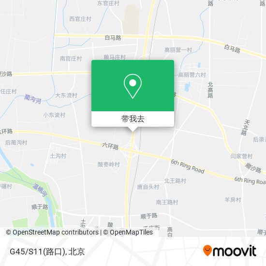G45/S11(路口)地图