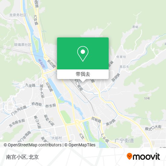 南宫小区地图