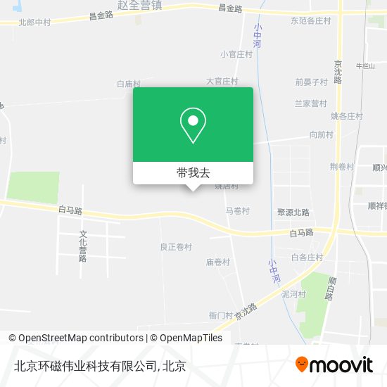 北京环磁伟业科技有限公司地图