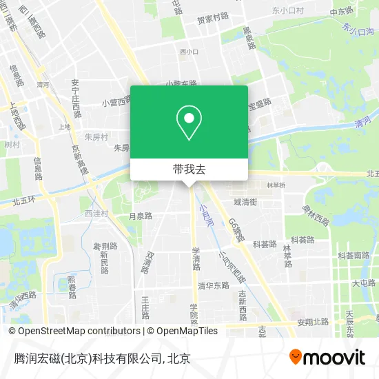 腾润宏磁(北京)科技有限公司地图