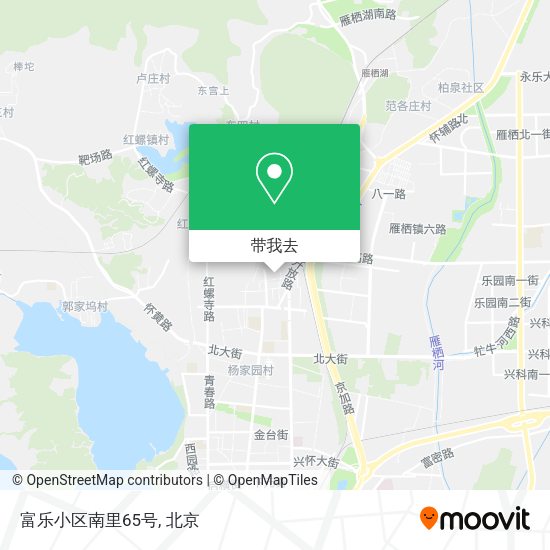 富乐小区南里65号地图