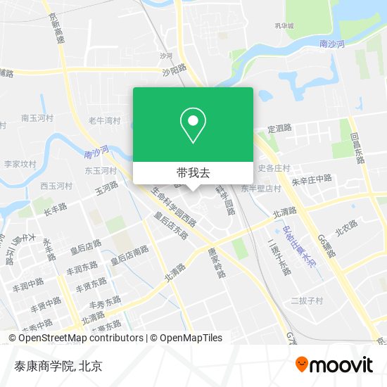 泰康商学院地图