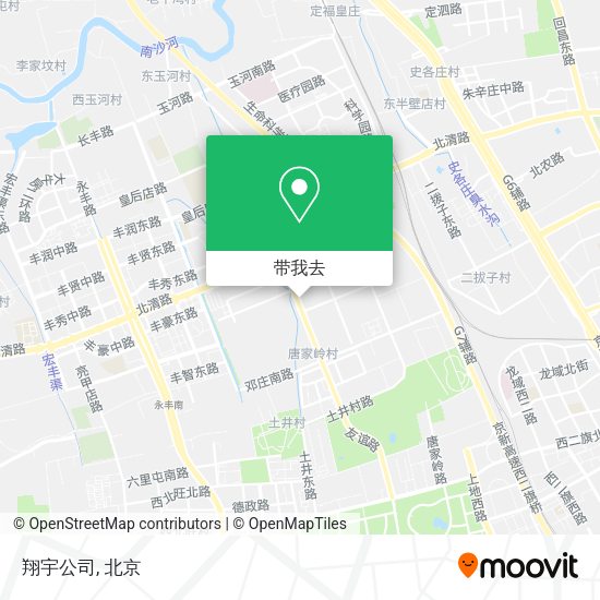 翔宇公司地图
