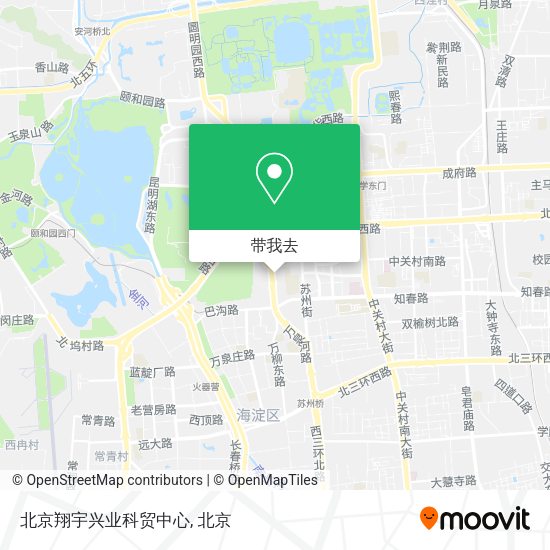 北京翔宇兴业科贸中心地图