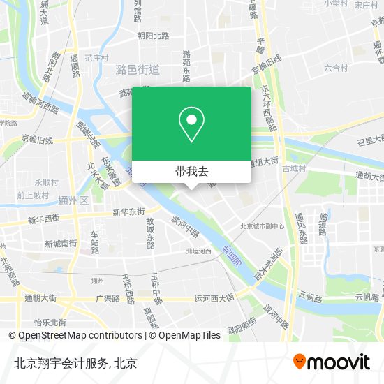 北京翔宇会计服务地图