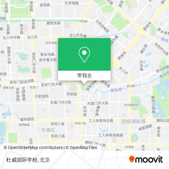 杜威国际学校地图