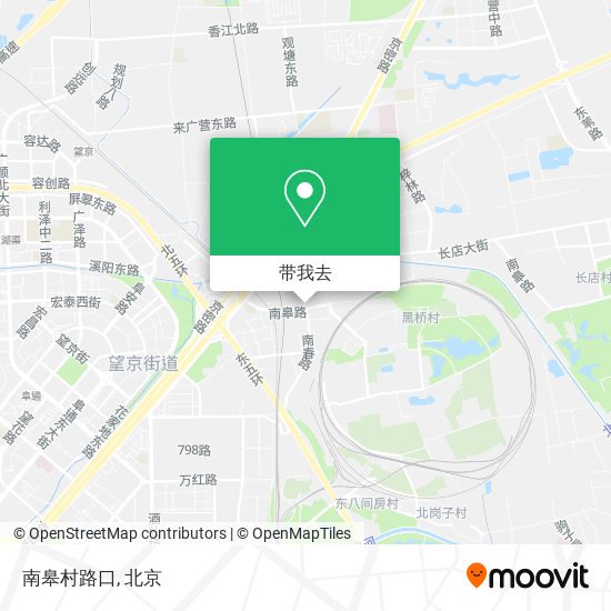 南皋村路口地图
