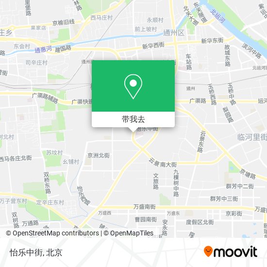 怡乐中街地图