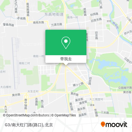 G3/南大红门路(路口)地图