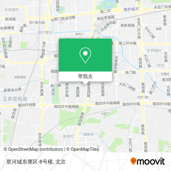 星河城东厘区-8号楼地图
