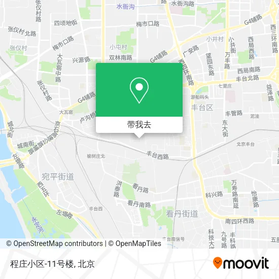 程庄小区-11号楼地图