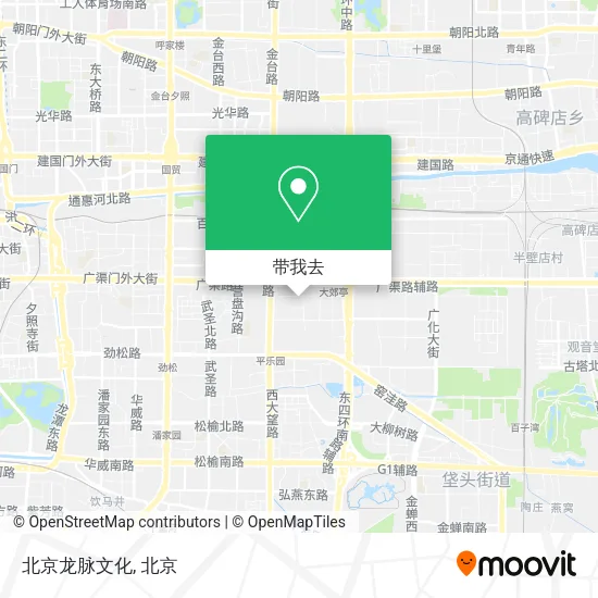 北京龙脉文化地图
