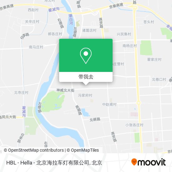 HBL - Hella - 北京海拉车灯有限公司地图