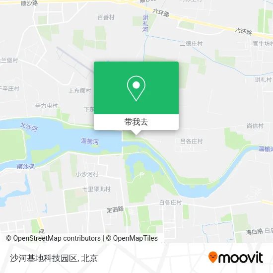 沙河基地科技园区地图