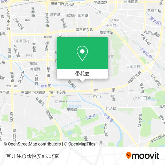 首开住总熙悦安郡地图
