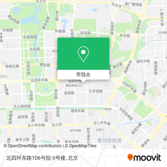 北四环东路106号院-3号楼地图