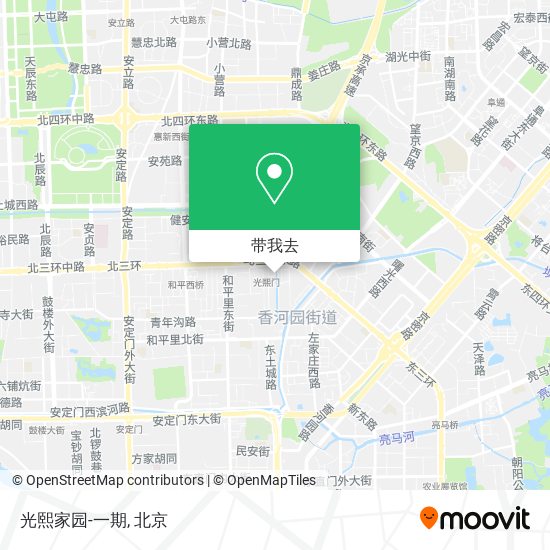 光熙家园-一期地图