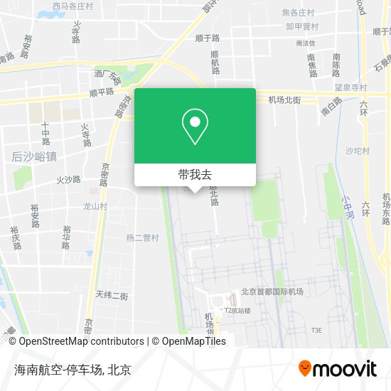 海南航空-停车场地图