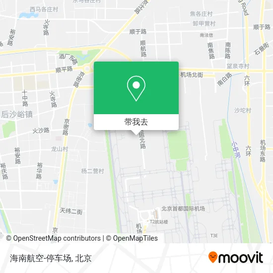 海南航空-停车场地图