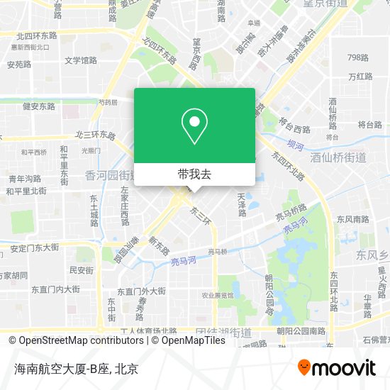 海南航空大厦-B座地图