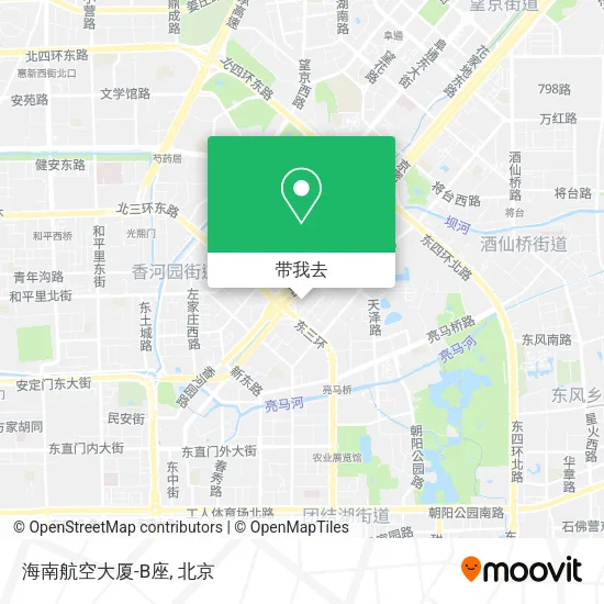海南航空大厦-B座地图