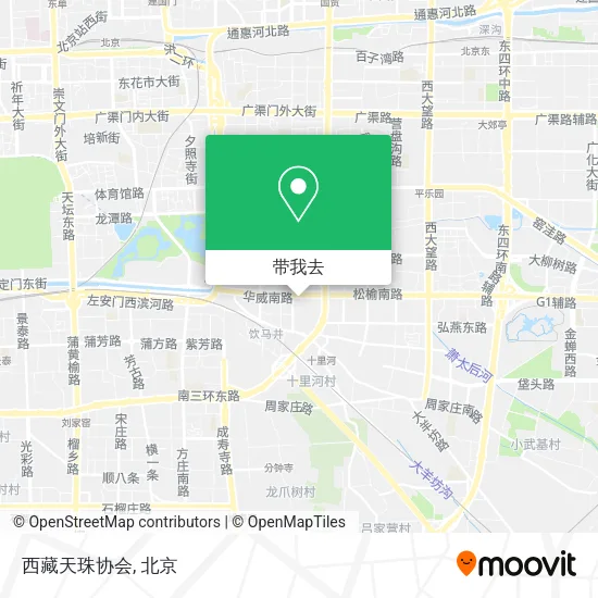 西藏天珠协会地图