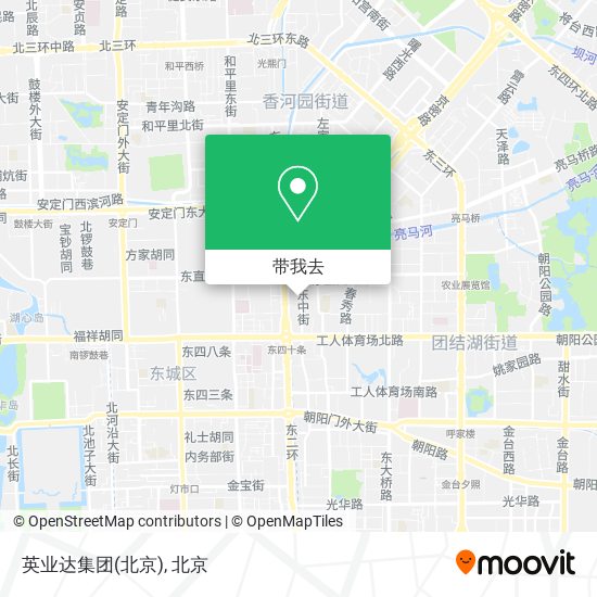 英业达集团(北京)地图