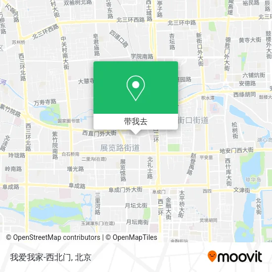 我爱我家-西北门地图